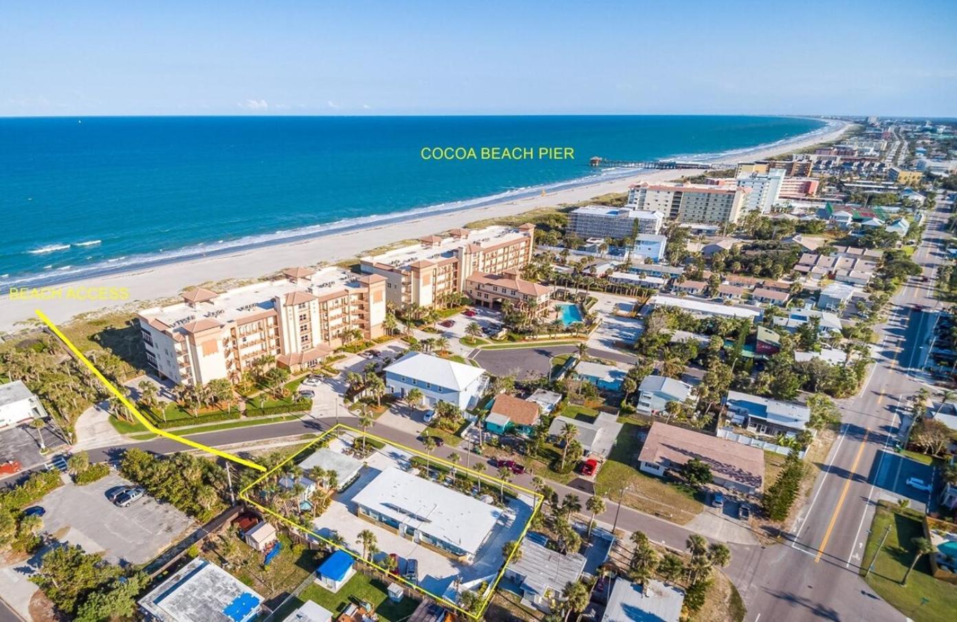 Boutique Vacation Rental Complex At Beach Cocoa Beach Bagian luar foto