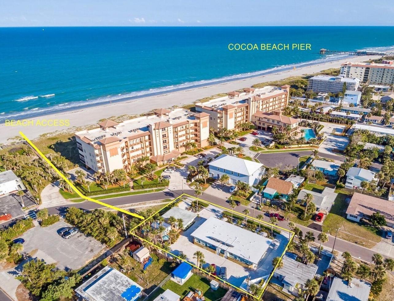 Boutique Vacation Rental Complex At Beach Cocoa Beach Bagian luar foto